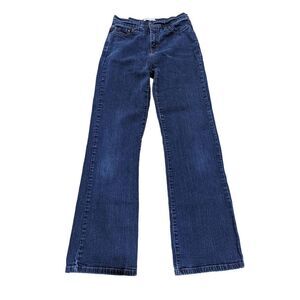 Levi's Women's Blue Perfectly Slimming 512 High Rise Bootcut Jeans Size 8M